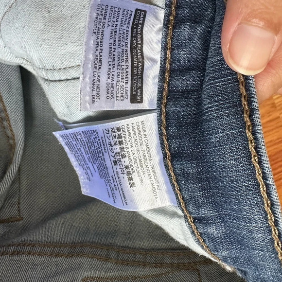 Levi Strauss 511 Men’s Slim Fit Flex Stretch Med Wash Denim Jeans Size 36X32 - Picture 7 of 8